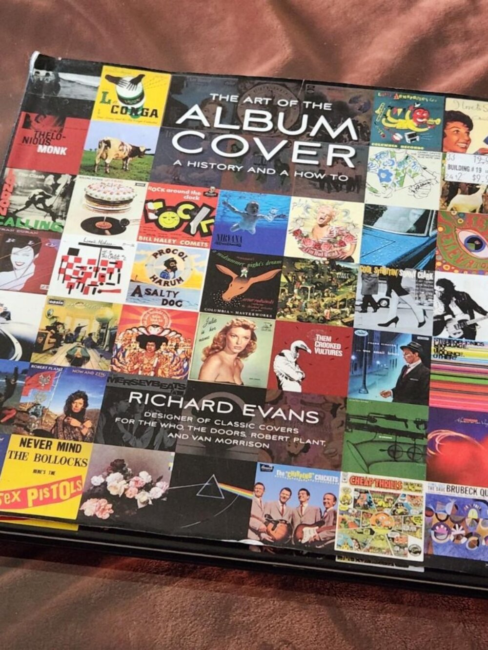 The Art of The Album Cover: A History and a How To by Richard Evans